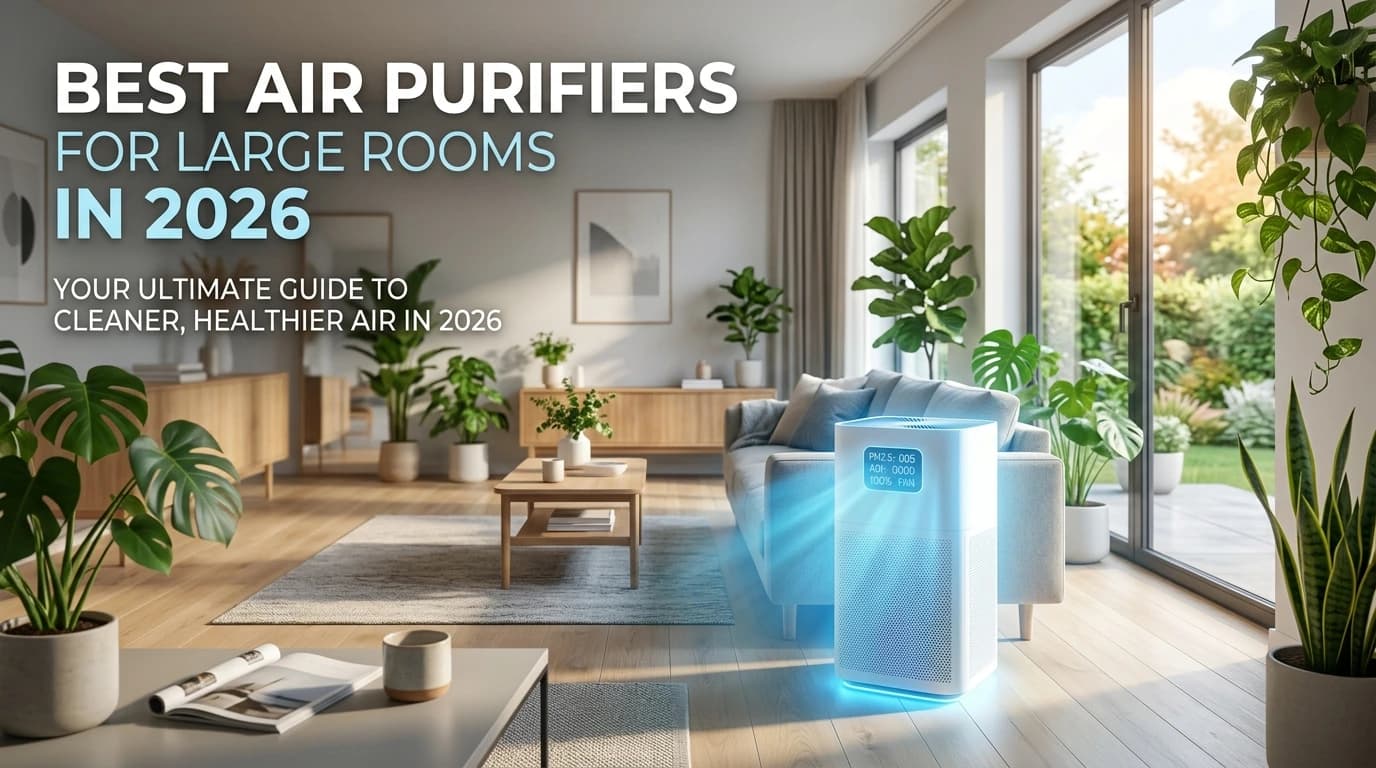 Best Air Purifiers for Large Rooms in 2026 Top Picks for Allergies