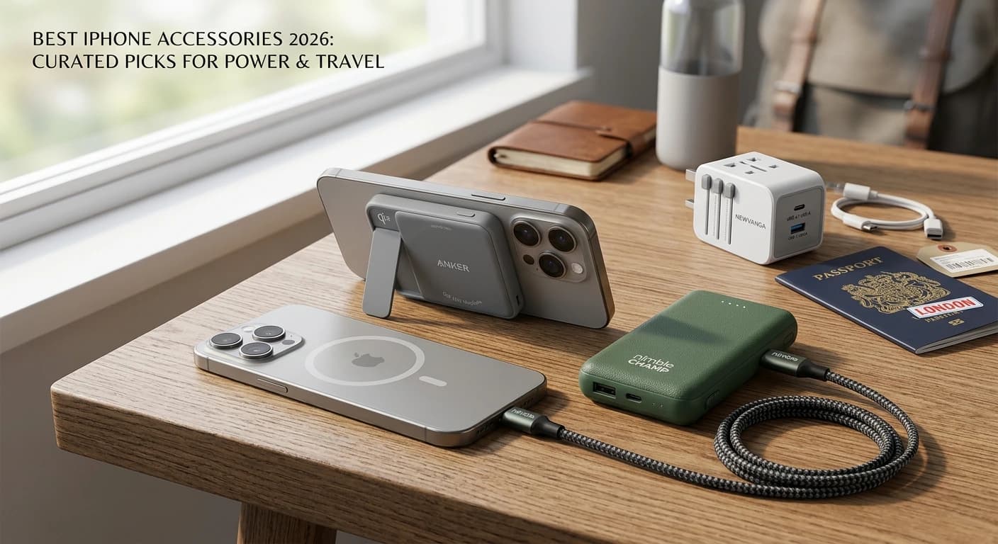 Best iPhone Accessories for 2026 Must-Have Chargers, Power Banks & Travel Gear
