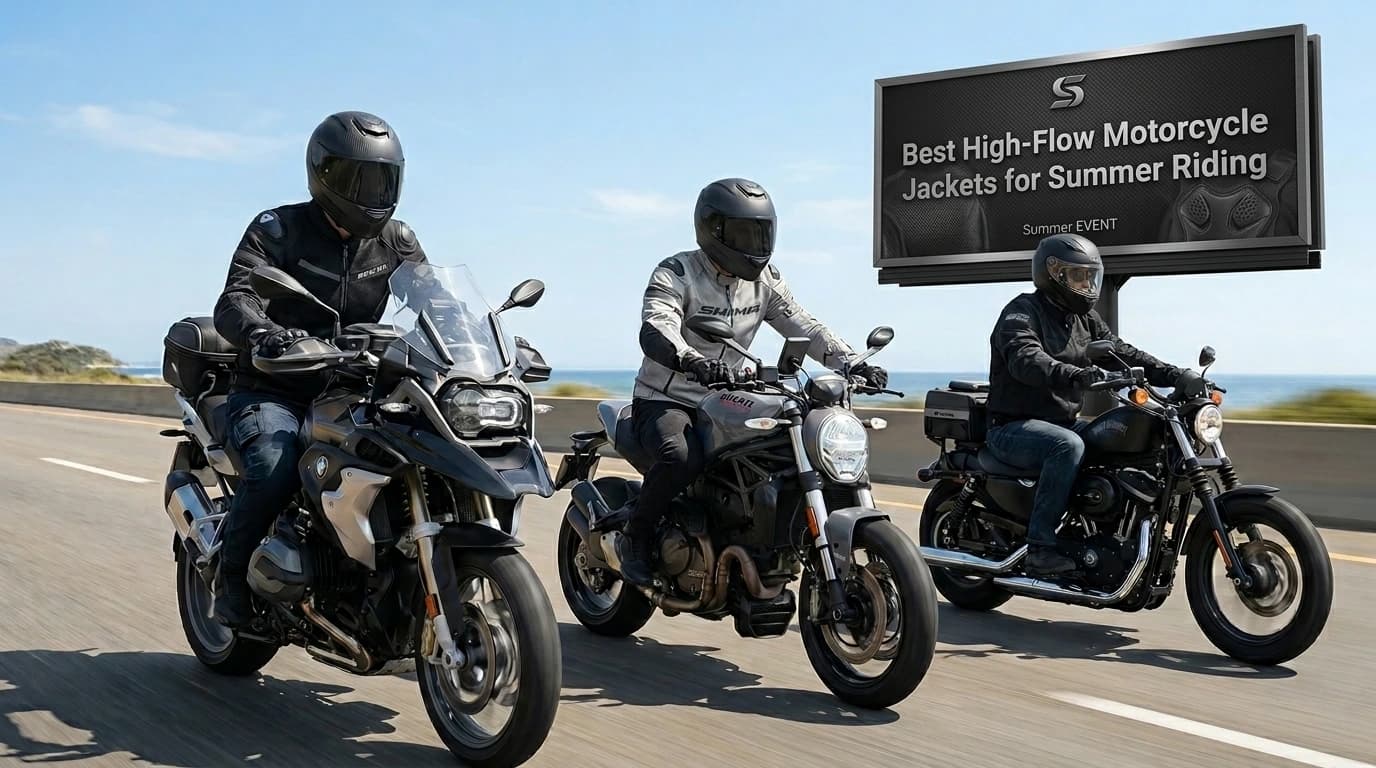 Beat the Heat Best High-Flow Motorcycle Jackets for Summer Riding