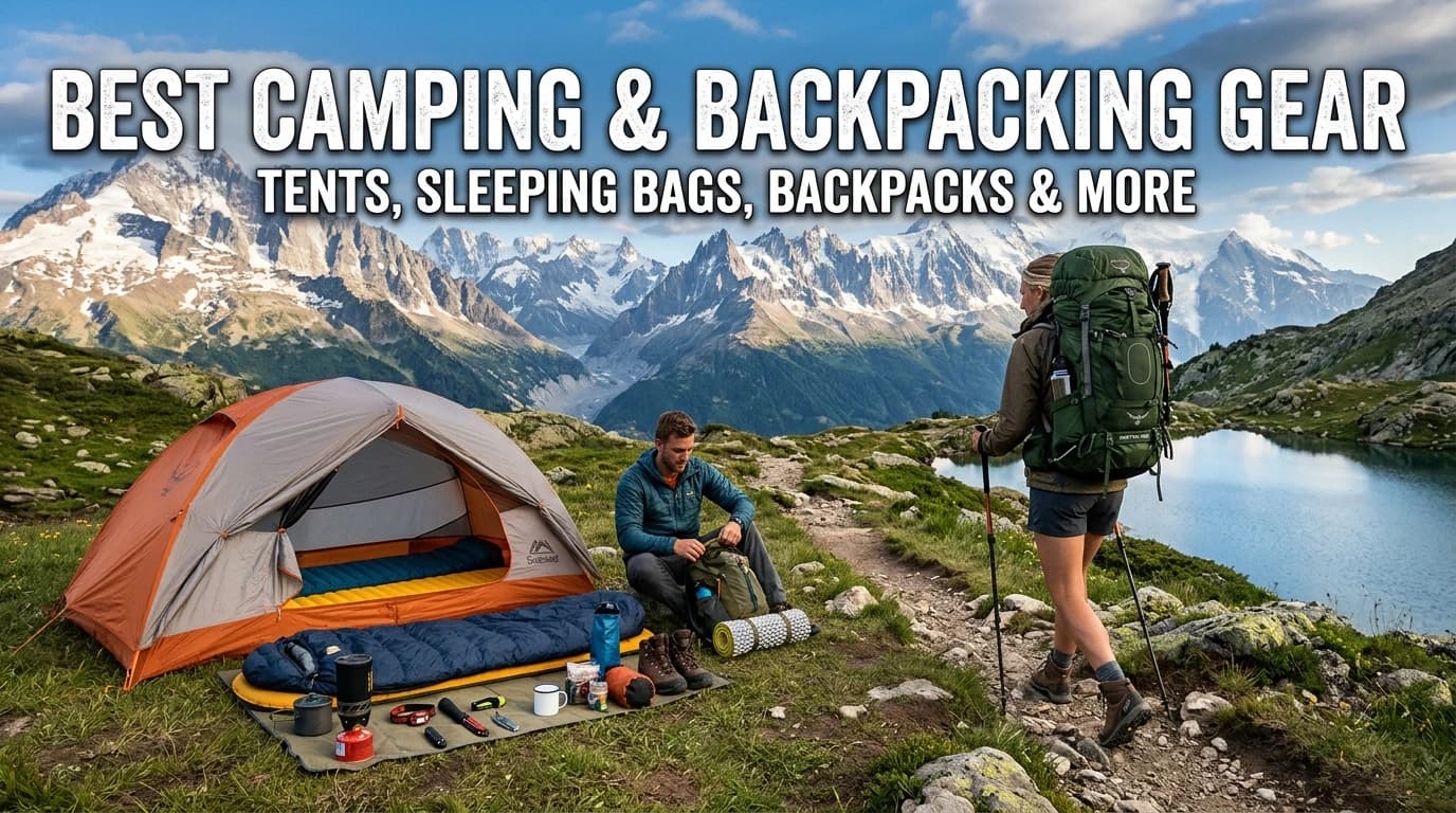 Best Camping and Backpacking Gear Tents, Sleeping Bags, Backpacks & More