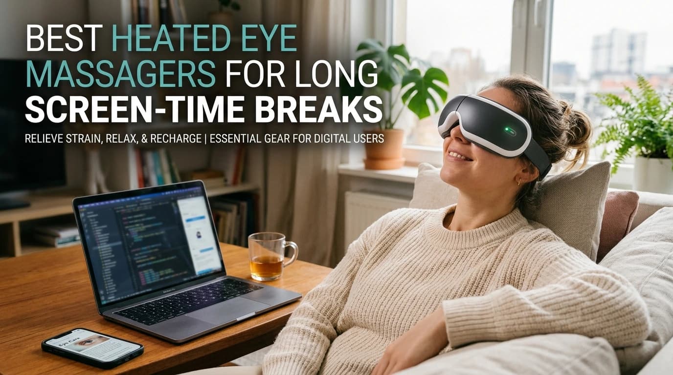 Best Heated Eye Massagers for Long Screen-Time Breaks